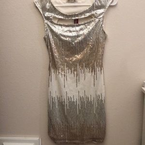 Off the shoulder short dress
